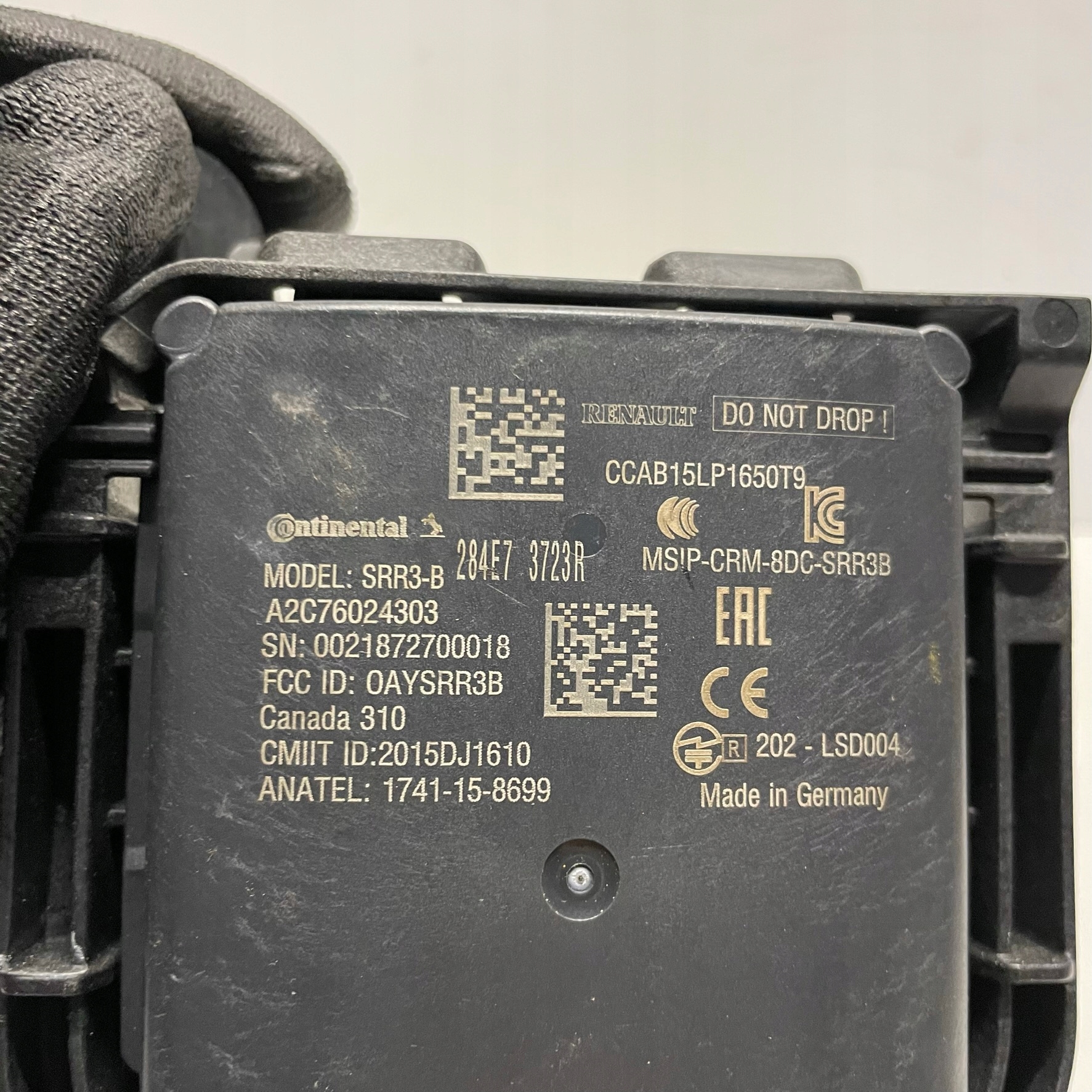 RENAULT CLIO V LEFT RADAR ZBLIZENIOWY 284E73723R