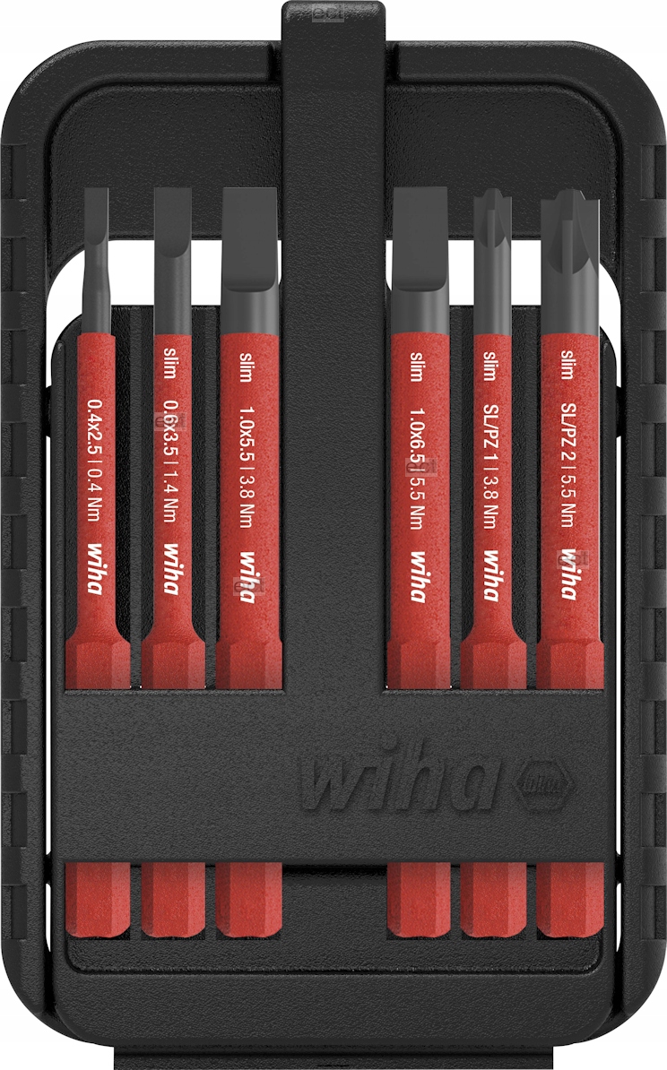 Wiha 43158 Sada Bitov slimBit electric MIX Pm Pl
