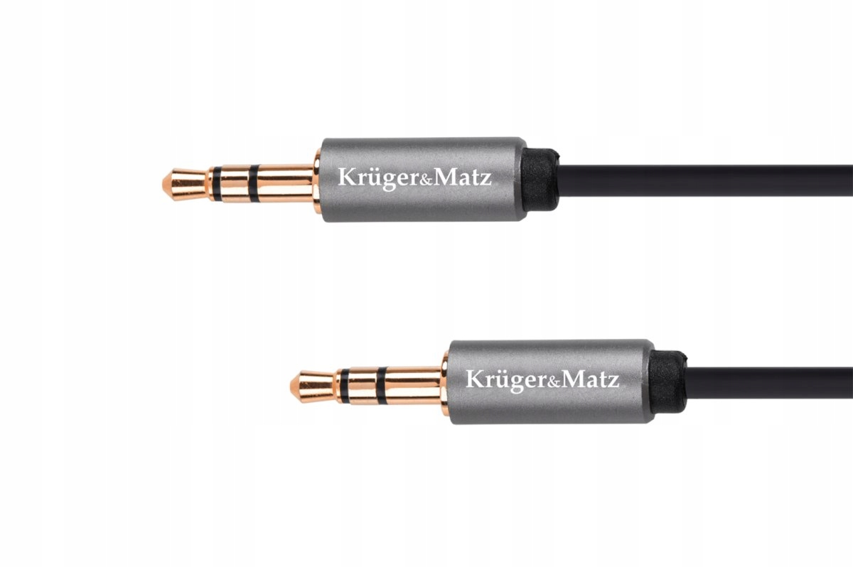 Kabel Kruger&matz KM1226 minijack 3,5 mm minijack 3,5 mm 1 m