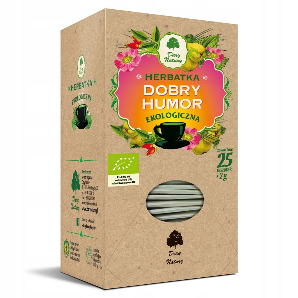 Levně Dary Natury Čaj pro dobrou náladu Bio 25x2 g