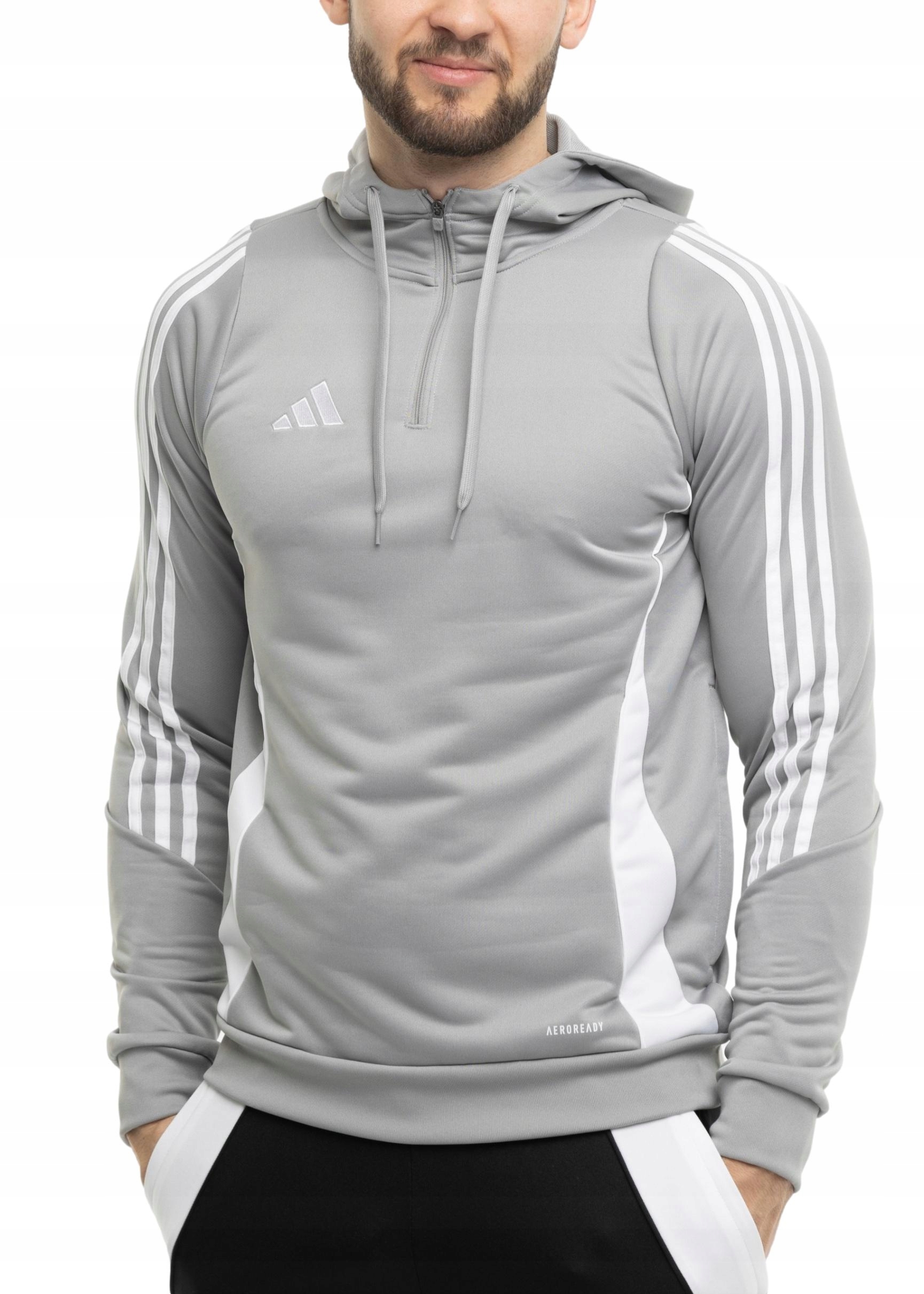Tepláková Mikina adidas Tiro 24 Sportovní s kapucí Hoodie Trénink XL