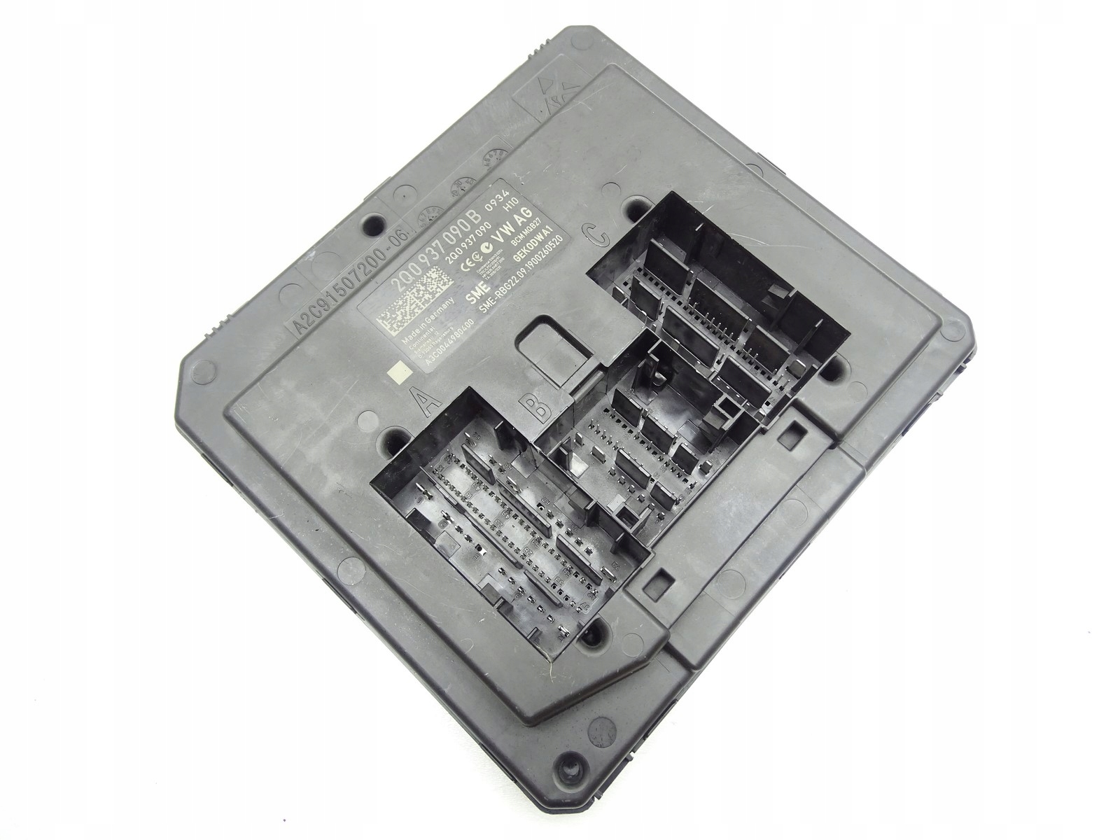 module control unit KOMFORTU SKODA FABIA III 2Q0937090B