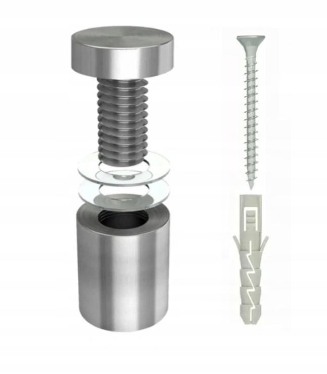 DYSTANSE MONTAŻOWE 12x20 DYSTANS MONTAŻOWY INOX