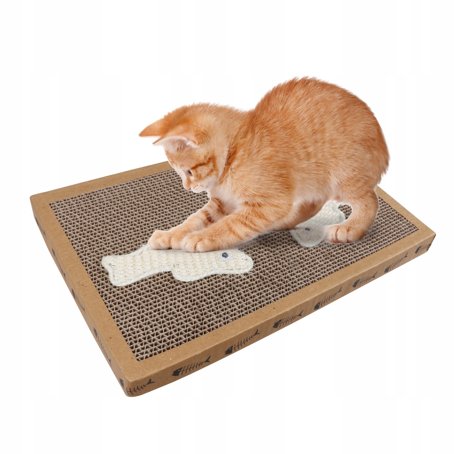 

Nobleza-Tekturowy drapak dla kota L38.2*W24.5*H4CM