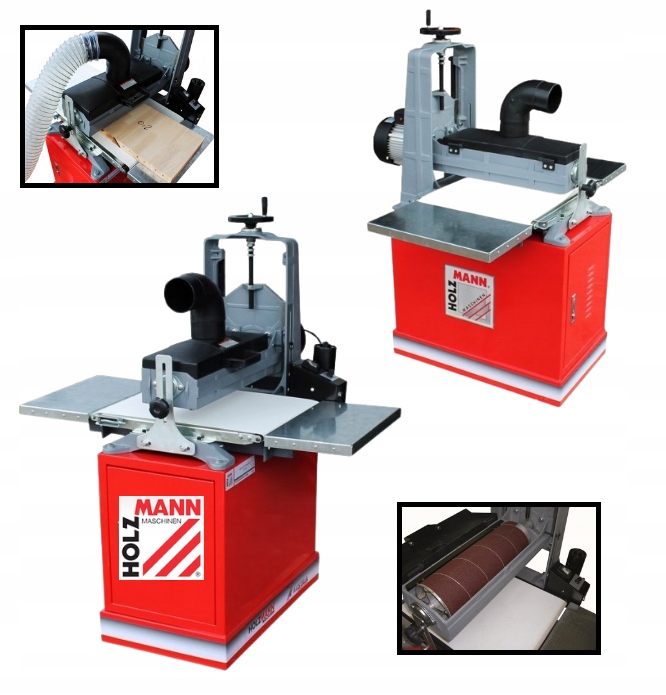 SZLIFIERKA BĘBNOWA SZEROKOTAŚMOWA HOLZMANN ZS 400U