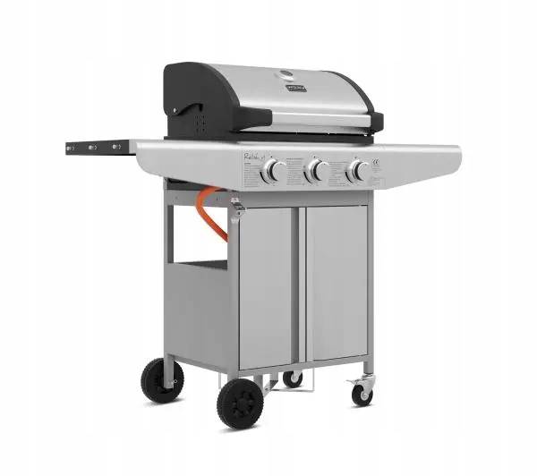 Grill gazowy Koler Relish v1 Compact 3 Palniki Srebrny