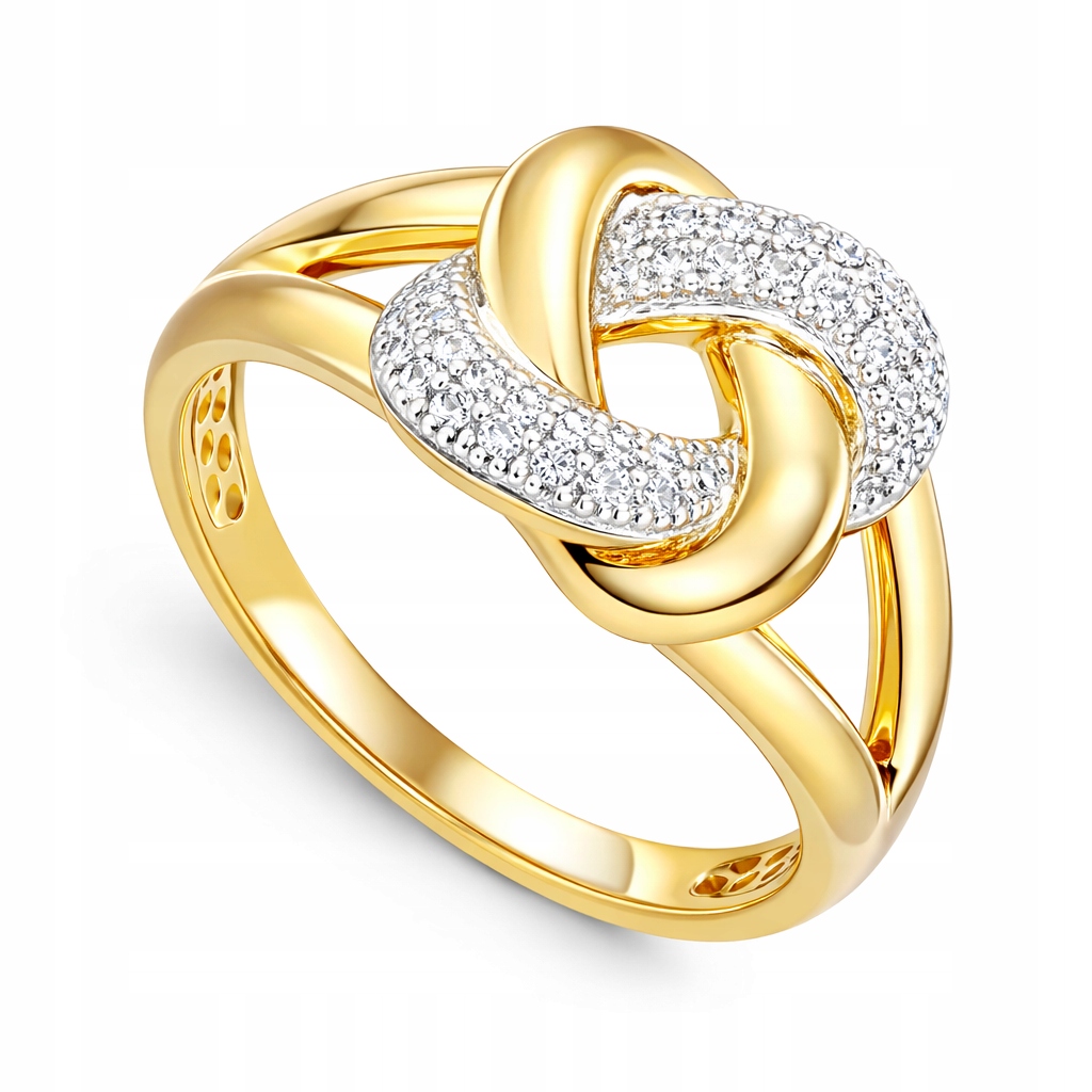 Prstýnek Au585 s diamanty R95398Y0.2CT vel. 18