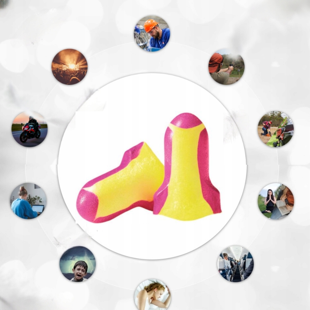 ZATYCZKI PRZECIWHAŁASOWE do USZU STOPERY Honeywell 50 PAR LASER LITE Model laser lite