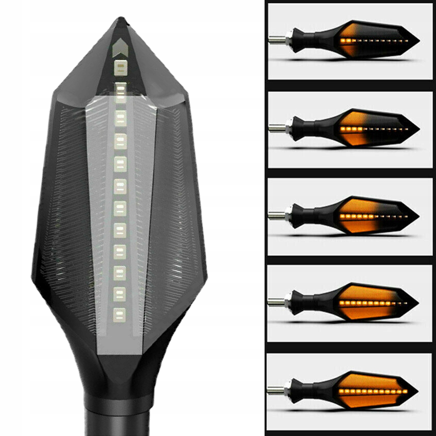 KIERUNKOWSKAZY DYNAMICZNE LED Z PRZERYWACZEM 2szt Numer katalogowy części CR6465