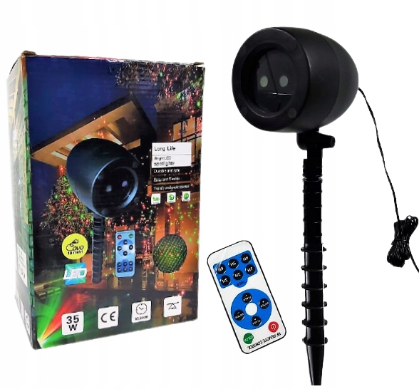 PROJEKTOR ESTRADOWY PARTY DJ KOLOR DISCO STROBE Marka P.R.C