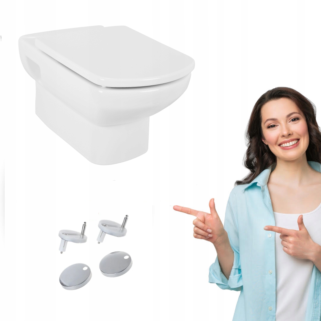 Wc sedátko náhradní pro Roca Dama Senso Hall, pomalu padající