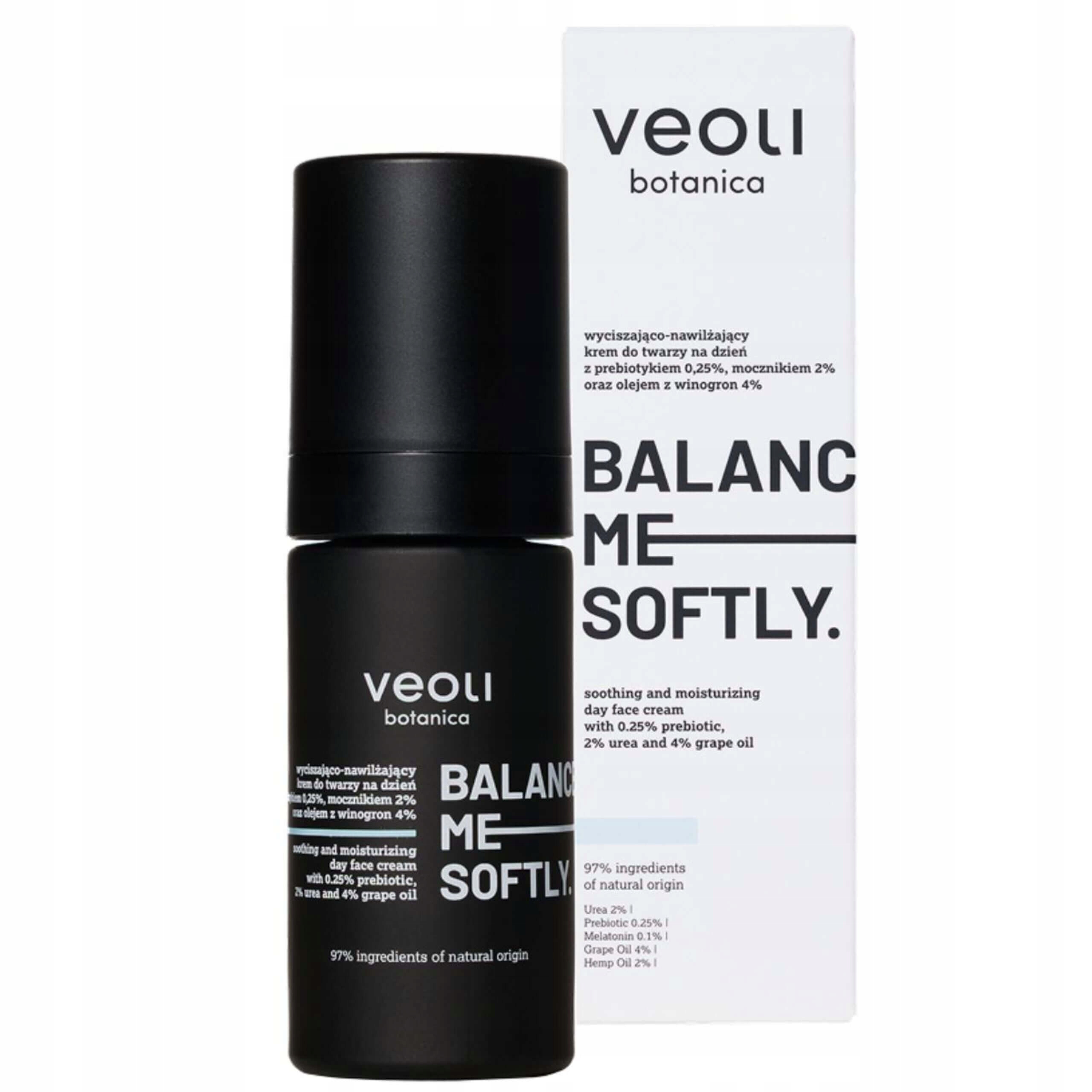 Veoli Botanica Hydratační denní pleťový krém Balance Me Softly 30 ml