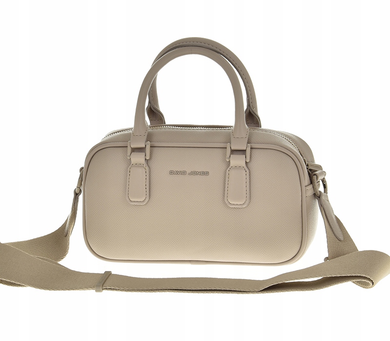 Dámská taška David Jones CM7647-OXFORD Tan elegantní kabelka béžová