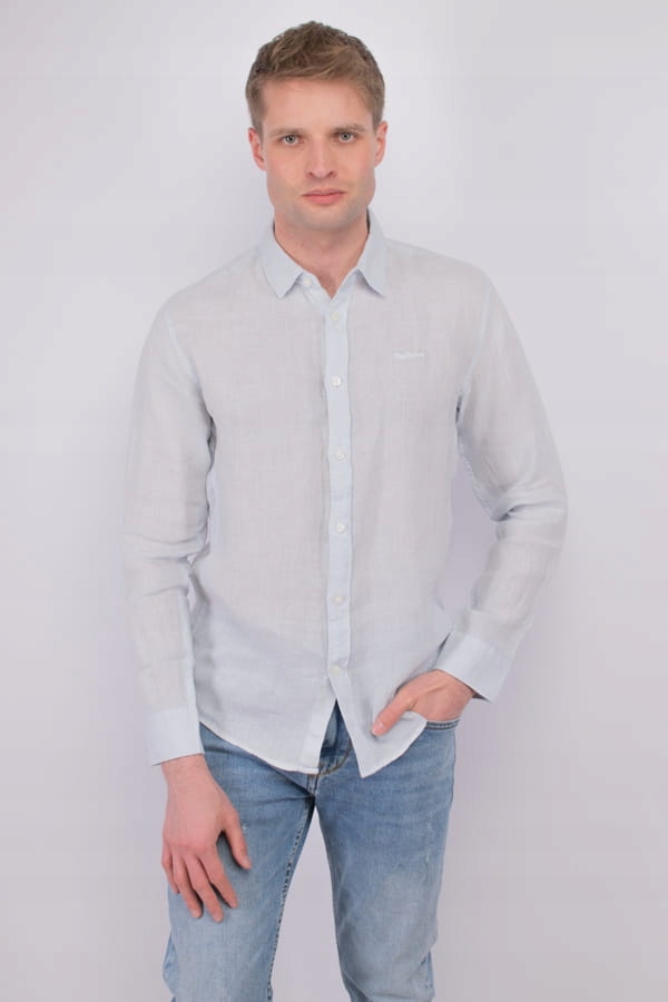 Pánská košile Pepe Jeans PM308523 modrá XL