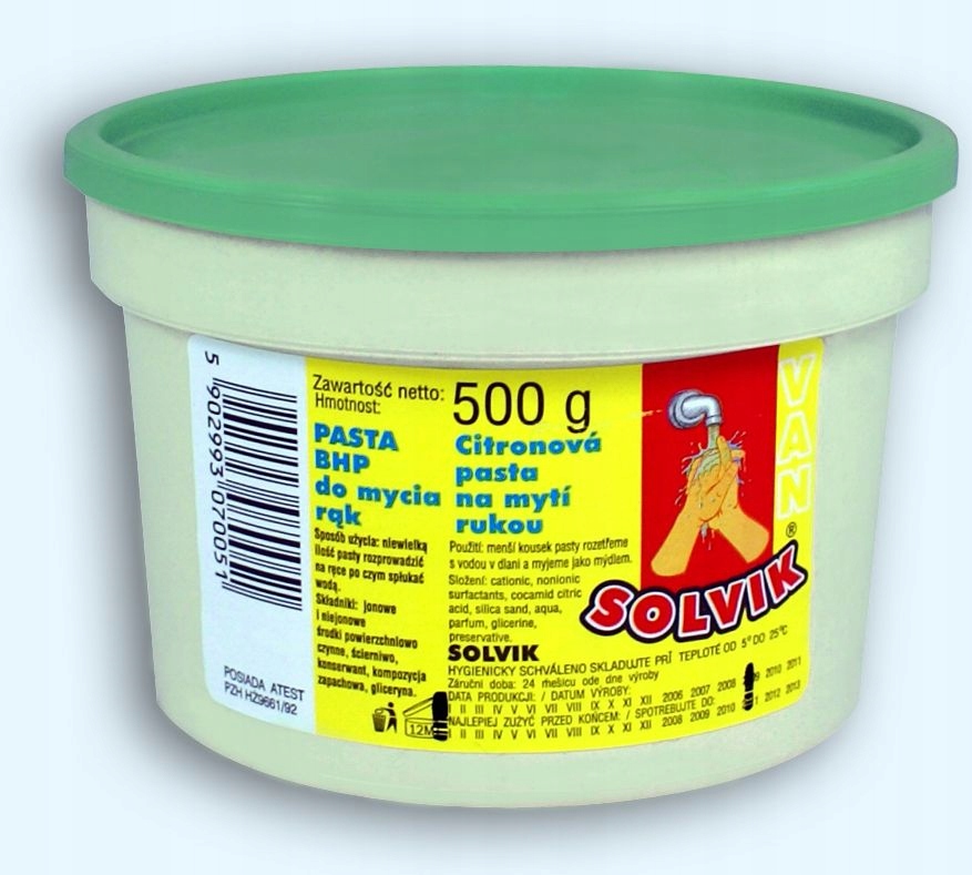 

Pasta do mycia rąk piaskowa wiadro 500 g!