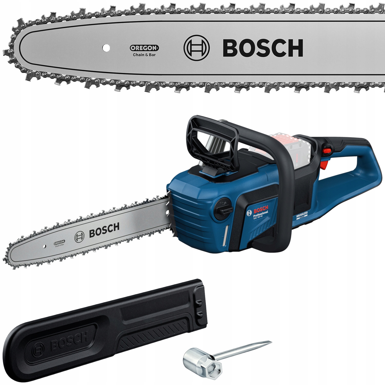 Bosch Akumulatorowa Piła łańcuchowa Gke 18V-40 /body/
