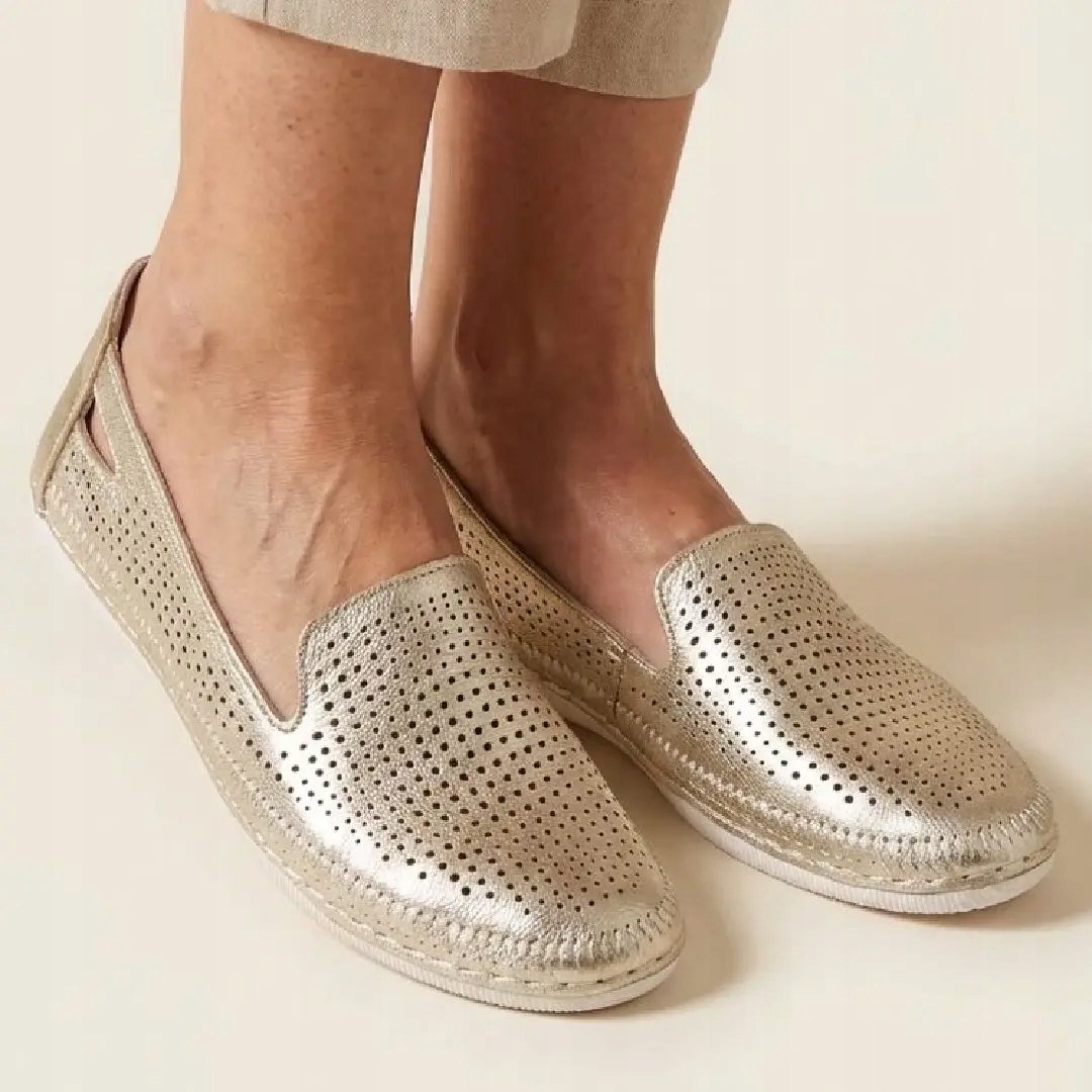 Dámské baleríny Artiker 56C2694 zlaté 38, zlatá