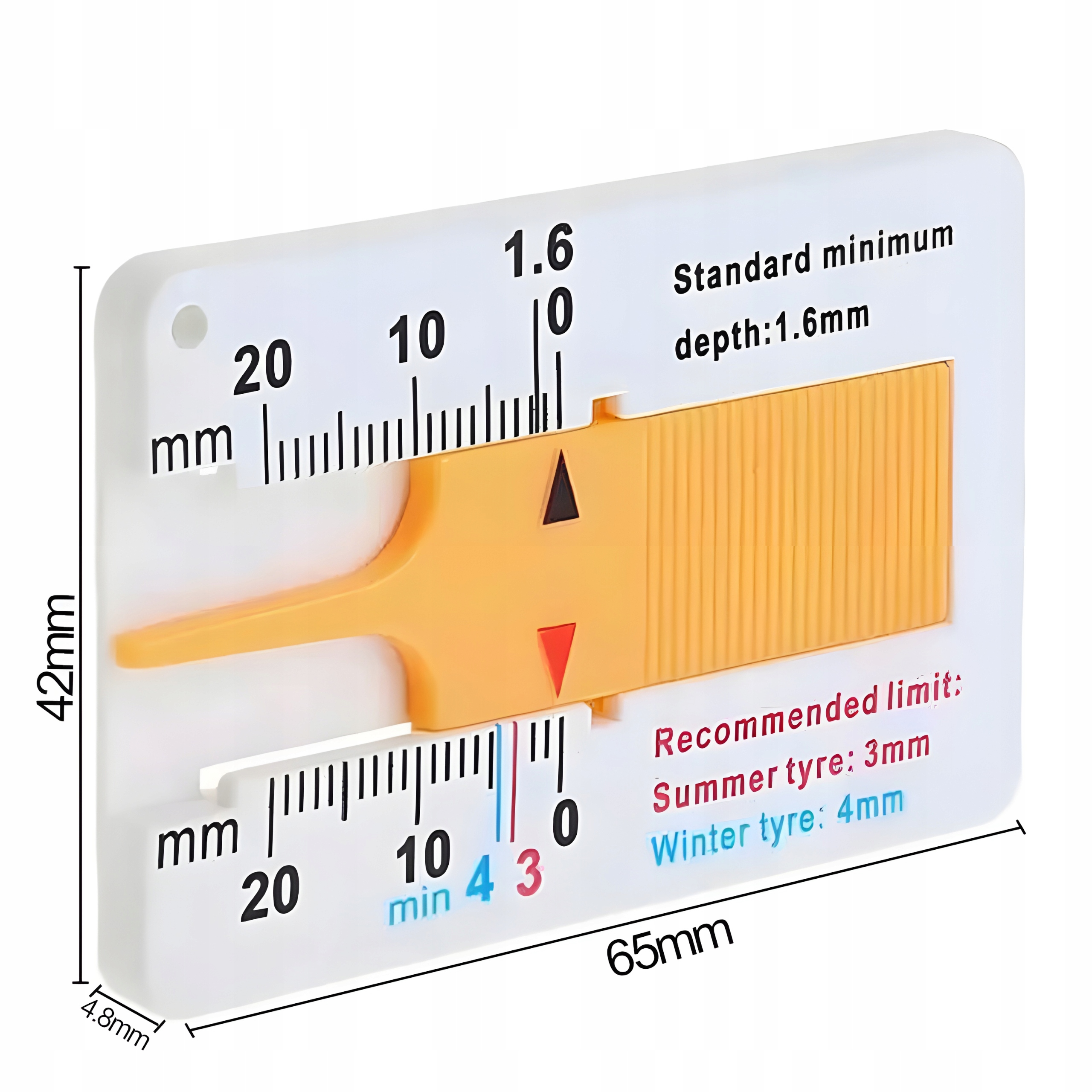 MIERNIK MIARKA GŁĘBOKOŚCI WYSOKOŚCI BIEŻNIKA OPON Kod producenta EB310