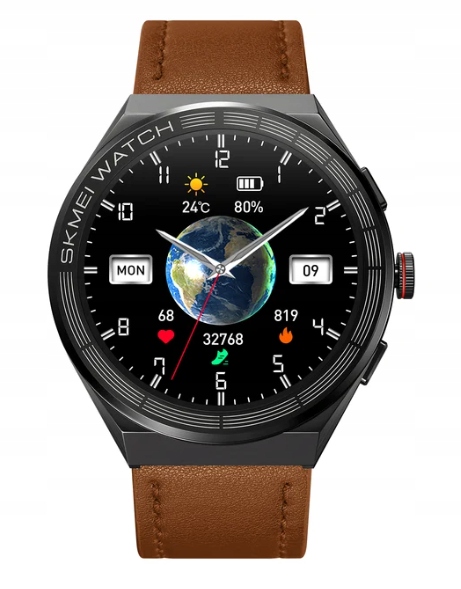 SMARTBAND zegarek SMARTWATCH Puls Krokomierz Kalorie Kolor dominujący czarny