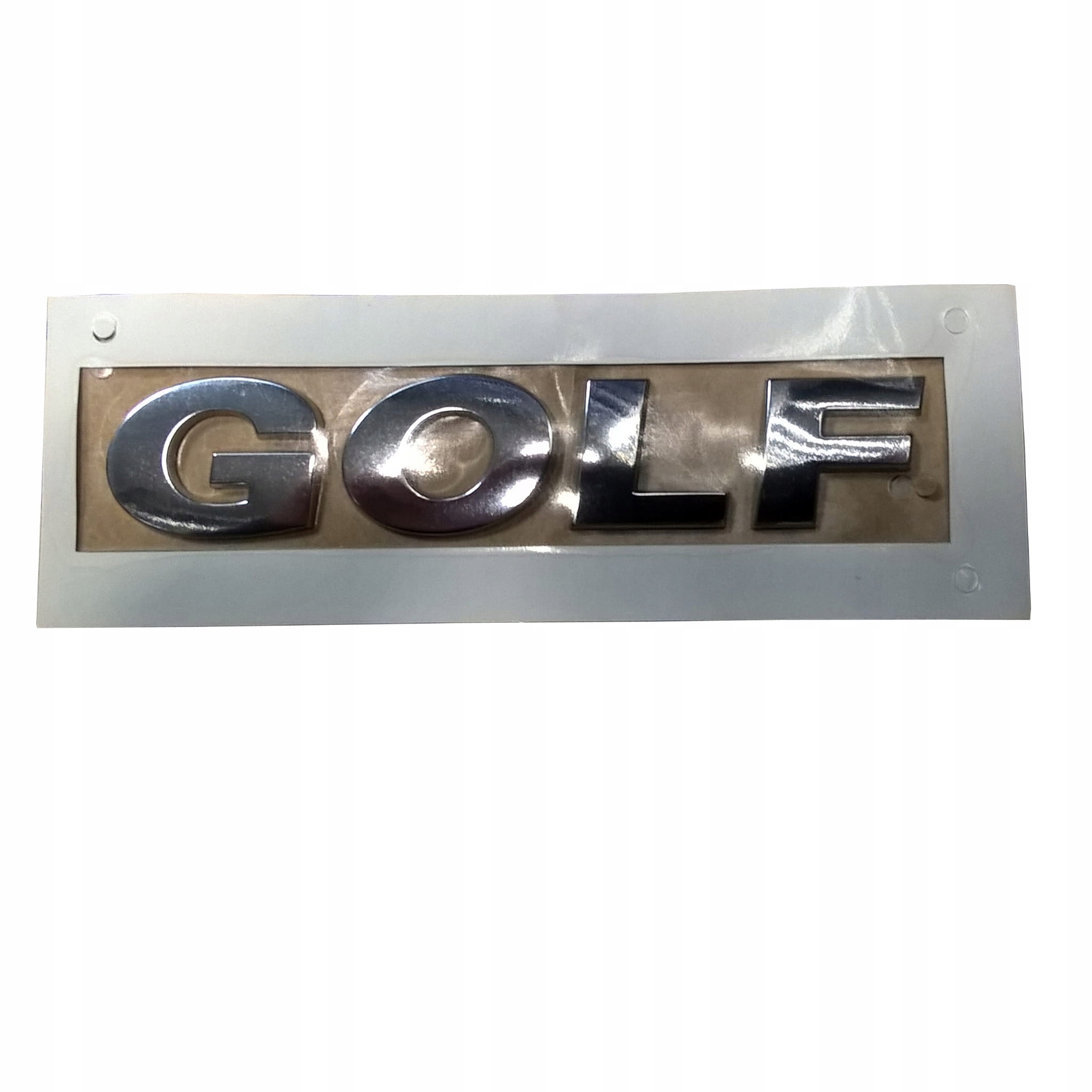Nálepka emblém Golf na zadnú klapku Originál
