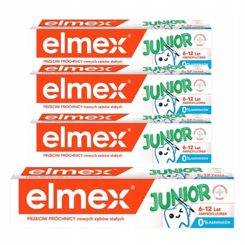 

Elmex Junior Pasta do zębów dla dzieci 6-12 lat