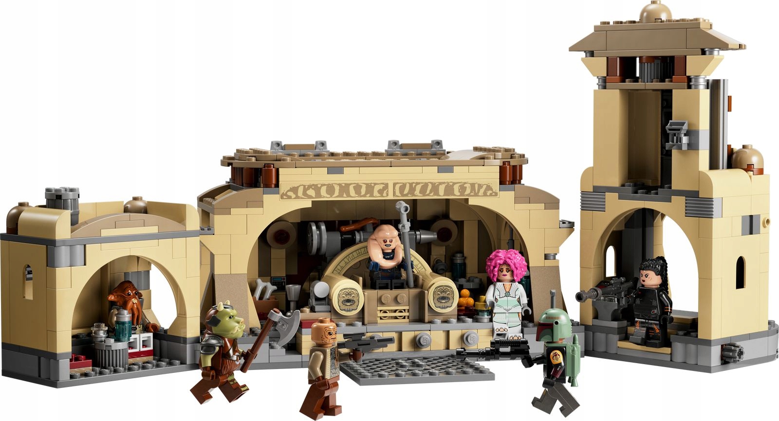 LEGO 75326 Star Wars - Sala tronowa Boby Fetta Marka LEGO