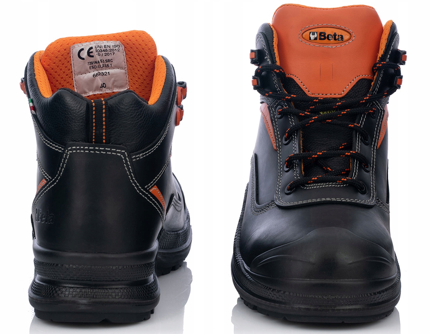 BETA WŁOSKIE BUTY ROBOCZE BHP SKÓRZANE r. 37 Płeć unisex