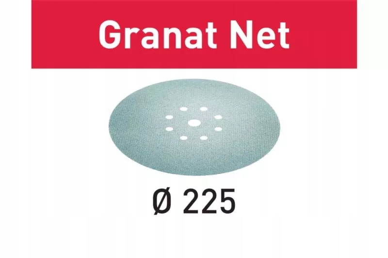 GRANAT NET Siatka ścierna LHS Ø225 P240 / 1szt