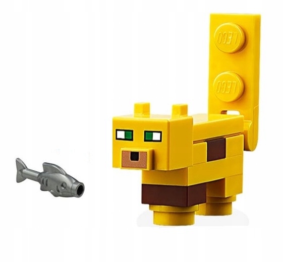

Lego Figurka Ocelot Lis Kot Minecraft