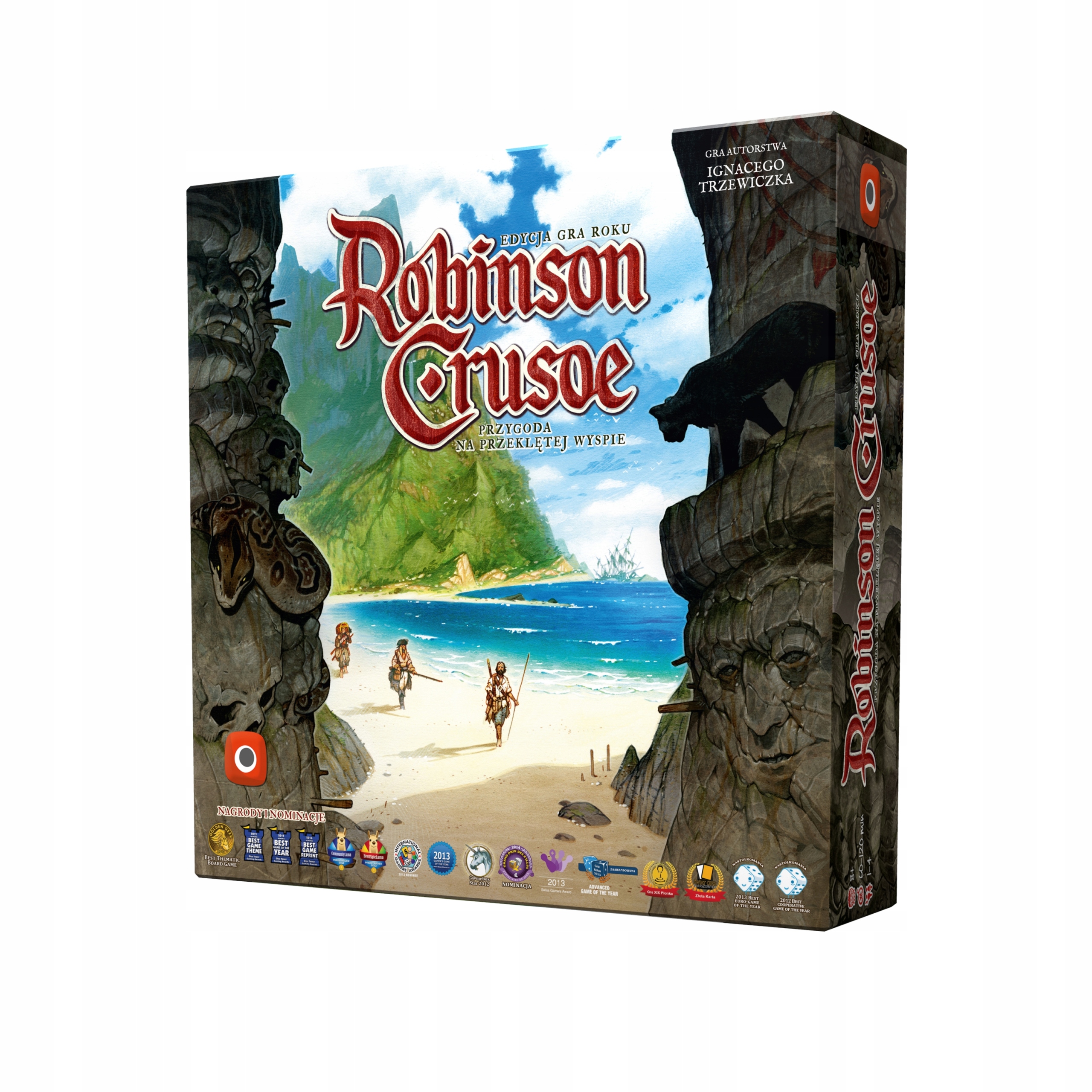 Gra planszowa Robinson Crusoe: Przygoda na przeklętej wyspie Portal Games