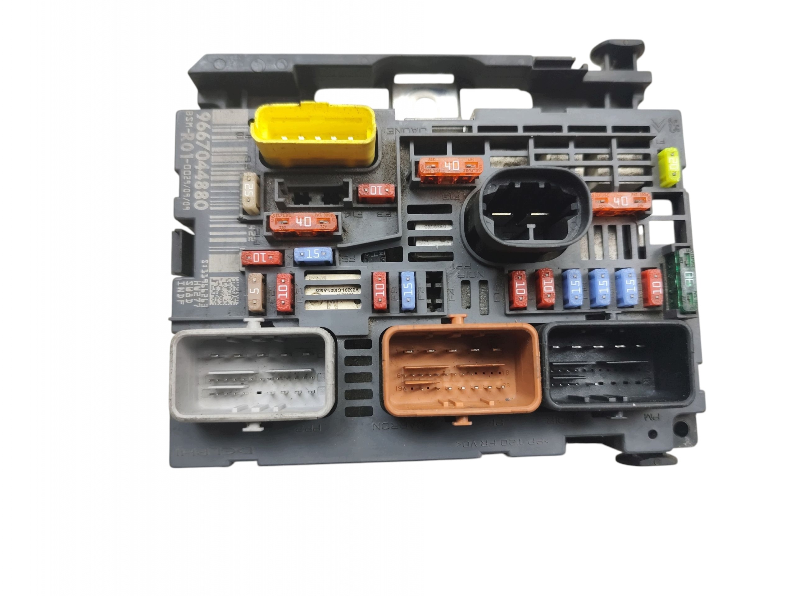 module BSM fuse box CITROEN C4 PICASSO and 9667044880 BSM-R01