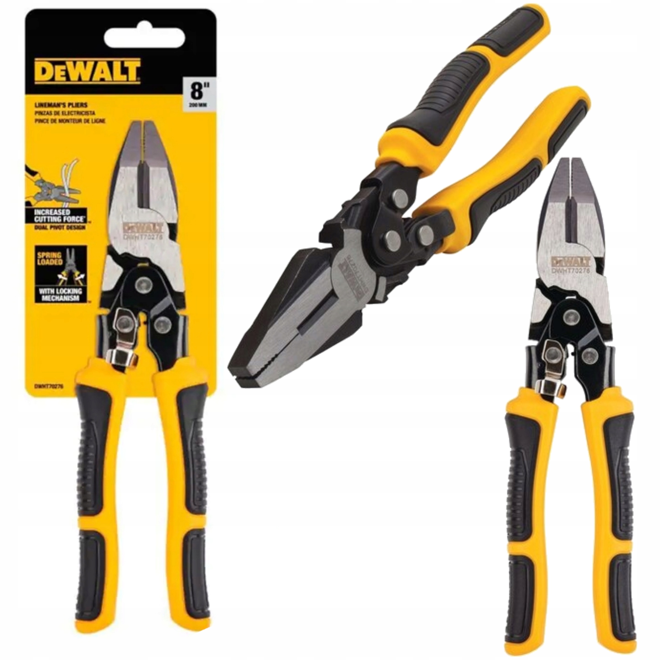 DeWALT Kleště Kombinačky Univerzální Pro Montéry DWHT0-70276