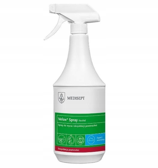 

Velox spray 1l płyn do dezynfekcji powierzchni