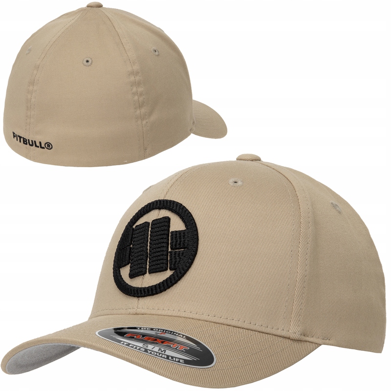 Pit Bull czapka Full Cap 3D Logo sand od Ari roz L XL
