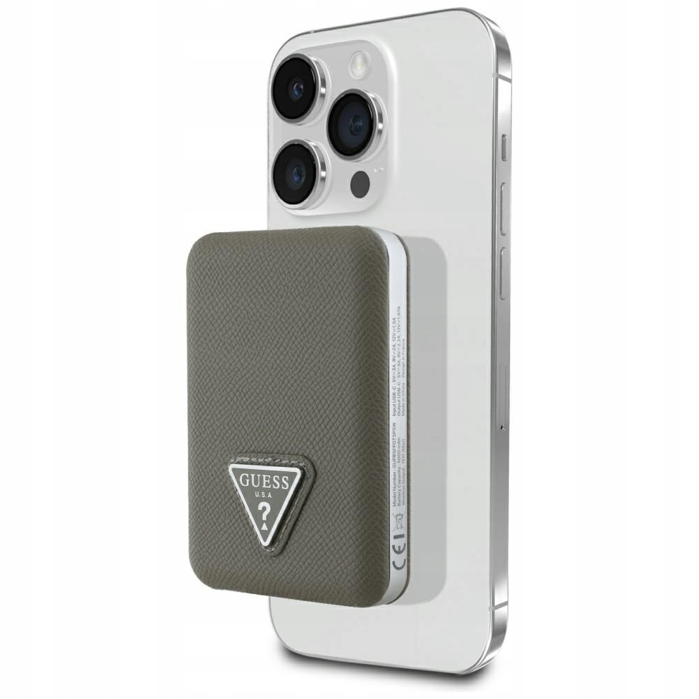 Guess Powerbank Indukcyjny Grined Triangle 5000MAH Do Magsafe Iphone