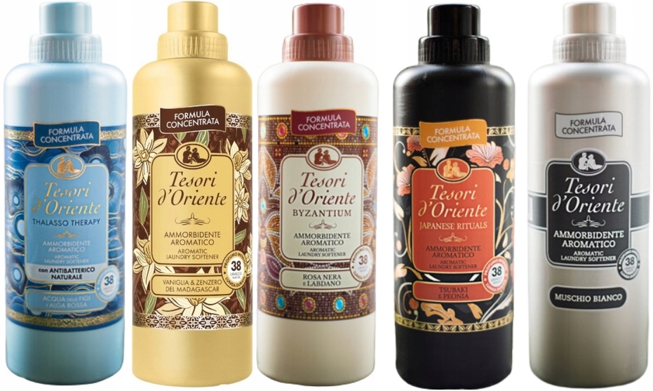 Levně Tesori d'Oriente Sada 5 italských tekutá aviváž 760 ml Tvbjm