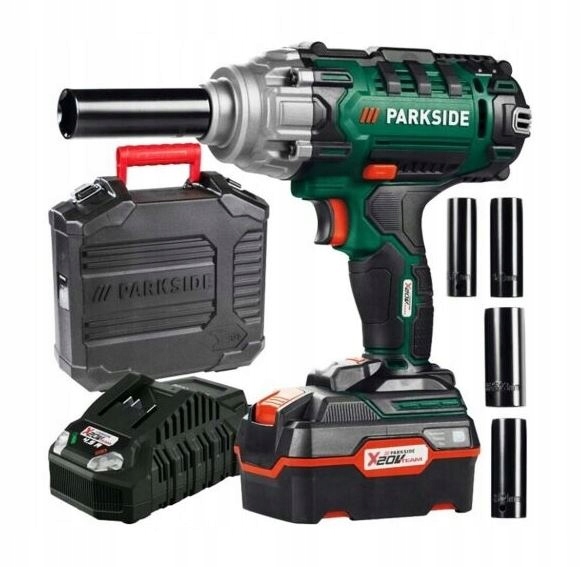 Klucz udarowy akumulatorowy 1/2" 400Nm 20V Passk 20-Li C2 Parkside