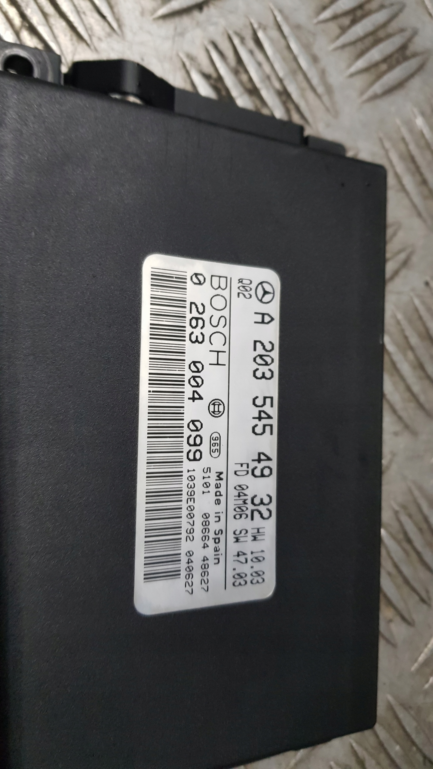 MERCEDES W203 sensor reversing PDC A2035454932