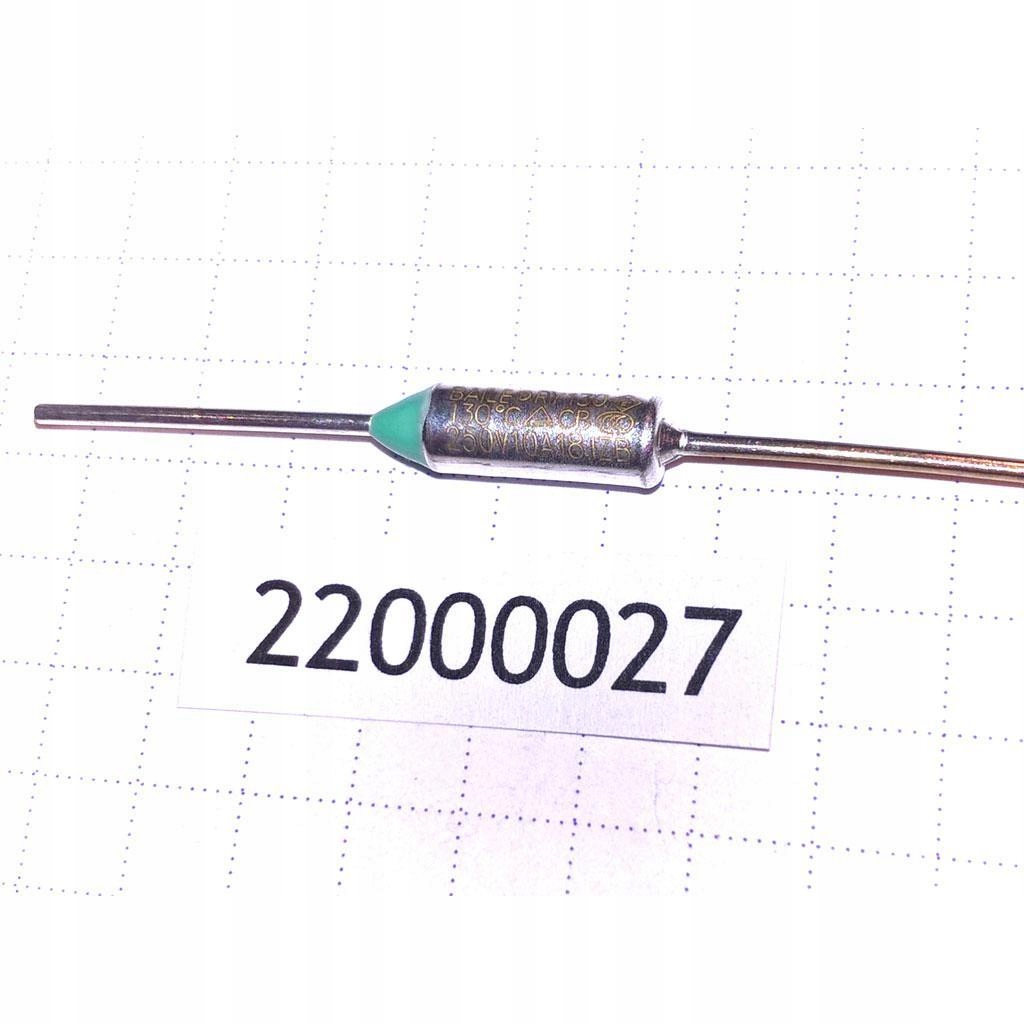 

Bezpiecznik termiczny 130C 10A 250V x2