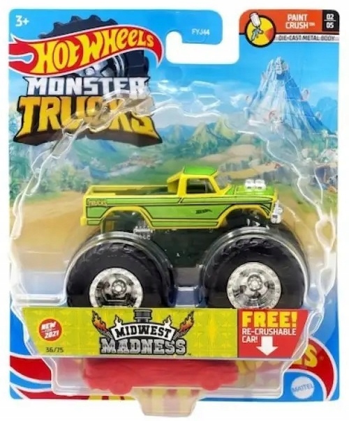 

Hot Wheels Midwest Madness Truck Monster Trucks