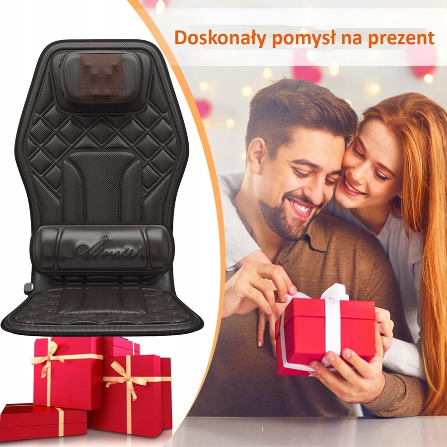 Mata Masująca masaż Shiatsu grzanie chłodzenie do domu samochodu Gateway Wyrób medyczny nie