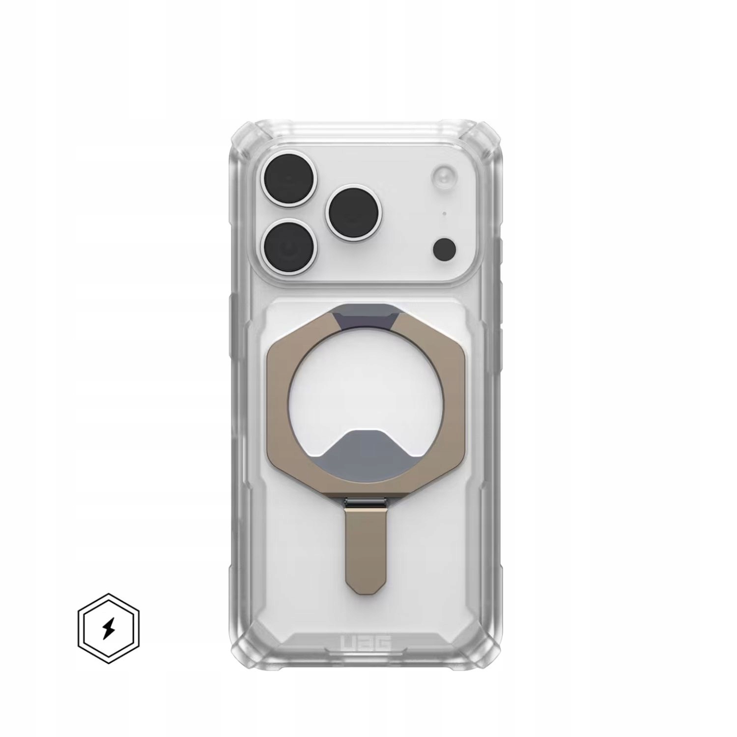 Puzdro na iPhone 17 Pro Uag Plasma Xte MagSafe s podstavcom a držiakom