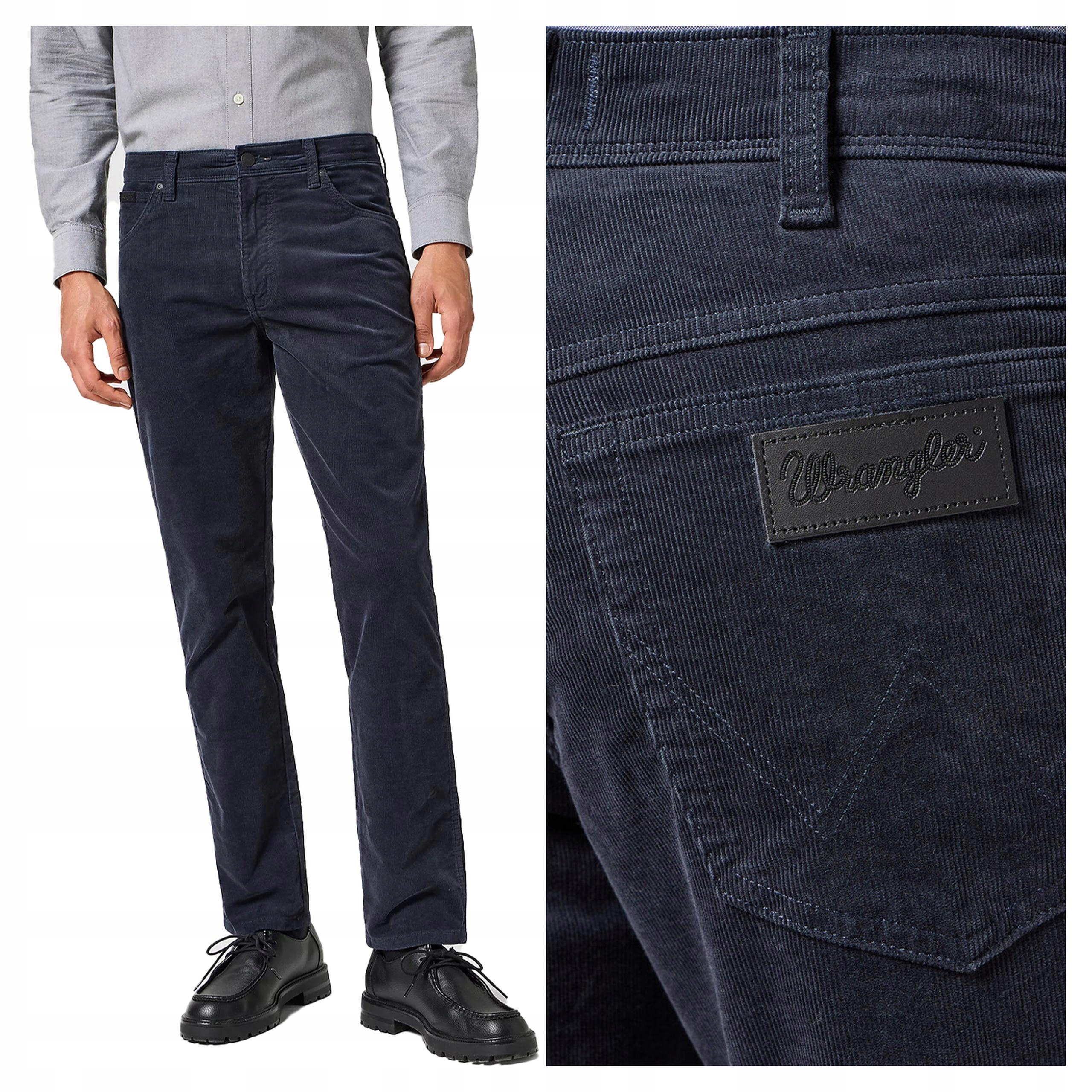 Wrangler Texas Slim W30 L32 Pánské džínové kalhoty džíny Proste