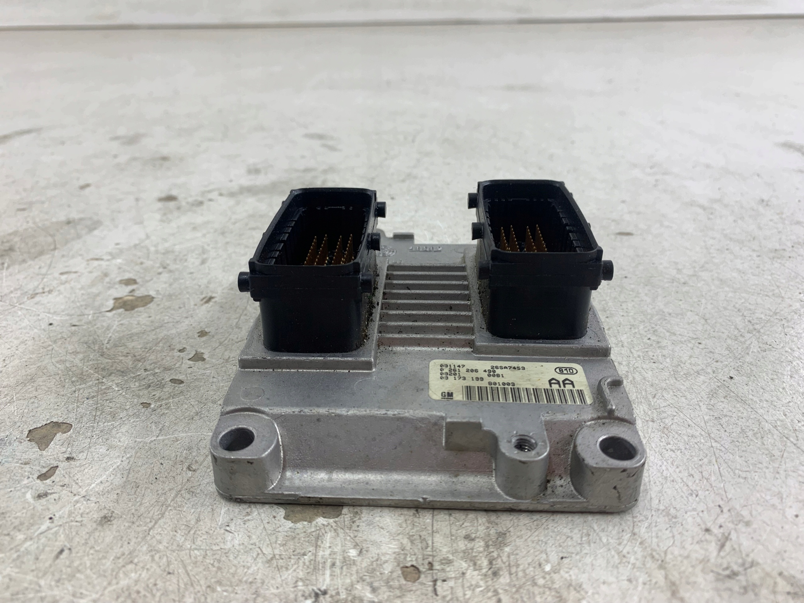 OPEL OMEGA B 2.6 V6 control unit of the engine computer 09173199