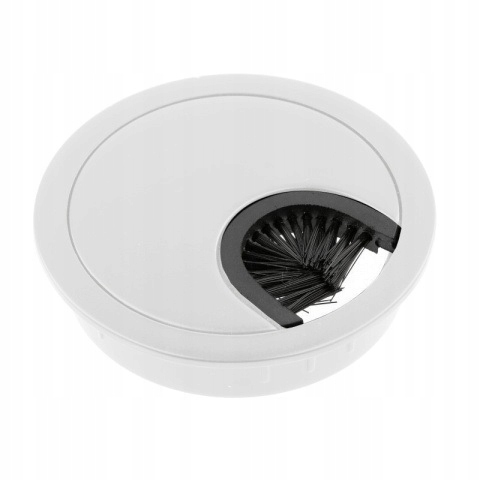 PRZEPUST KABLOWY PRZELOTKA METALOWA FI60mm BIAŁY