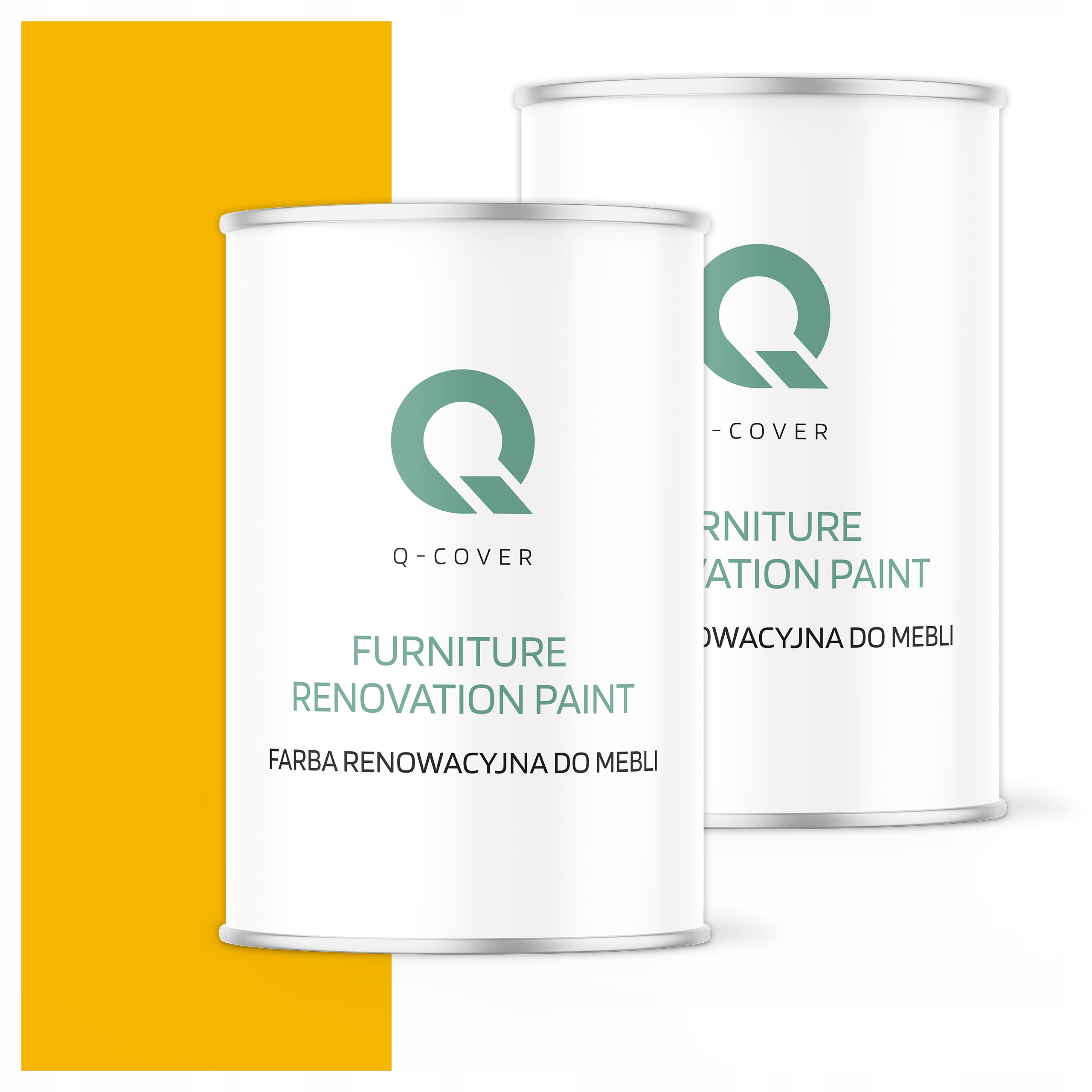 Farba na renováciu nábytku Mdf drevo 1L Ozdobná Žltá kadmiová 1021 Matná