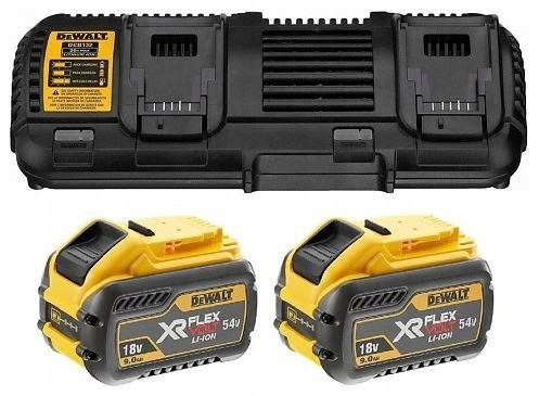 Dewalt DCB132X2 Zestaw 2 x DCB547 18V/54V 9.0AH Ładowarka DCB132