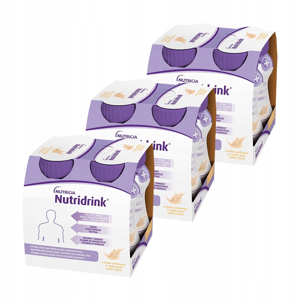 Nutridrink o smaku waniliowym 12 x 125 ml