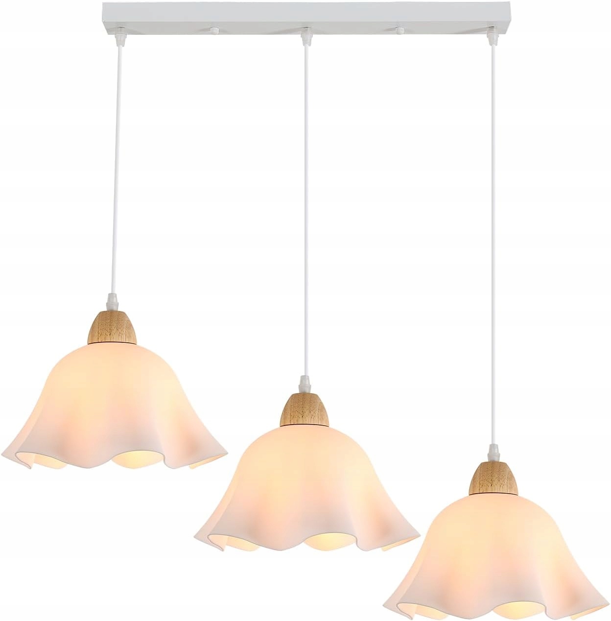 Stropné svietidlo E27 do jedálne, spálne, kaviarne a na balkón, biele