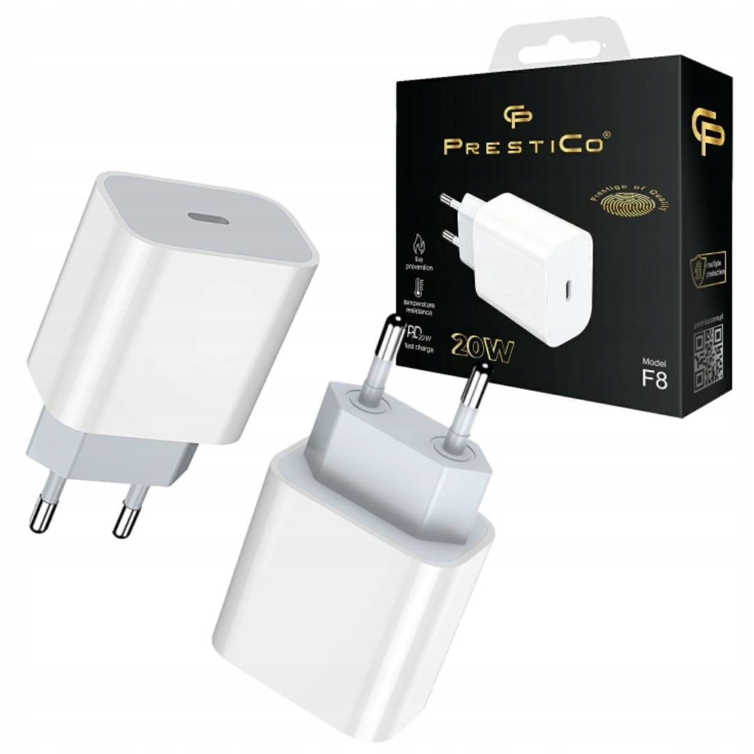 

Prestico Ładowarka Sieciowa C Usb-c Premium 20W